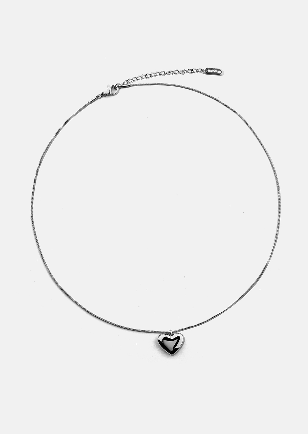 Collar Eternal Heart - Chapado en plata