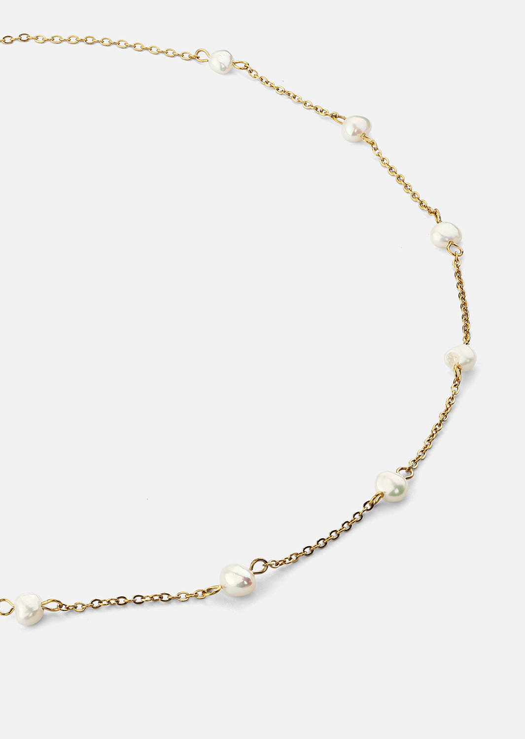 Collar Lunaria - 18k Chapado en oro