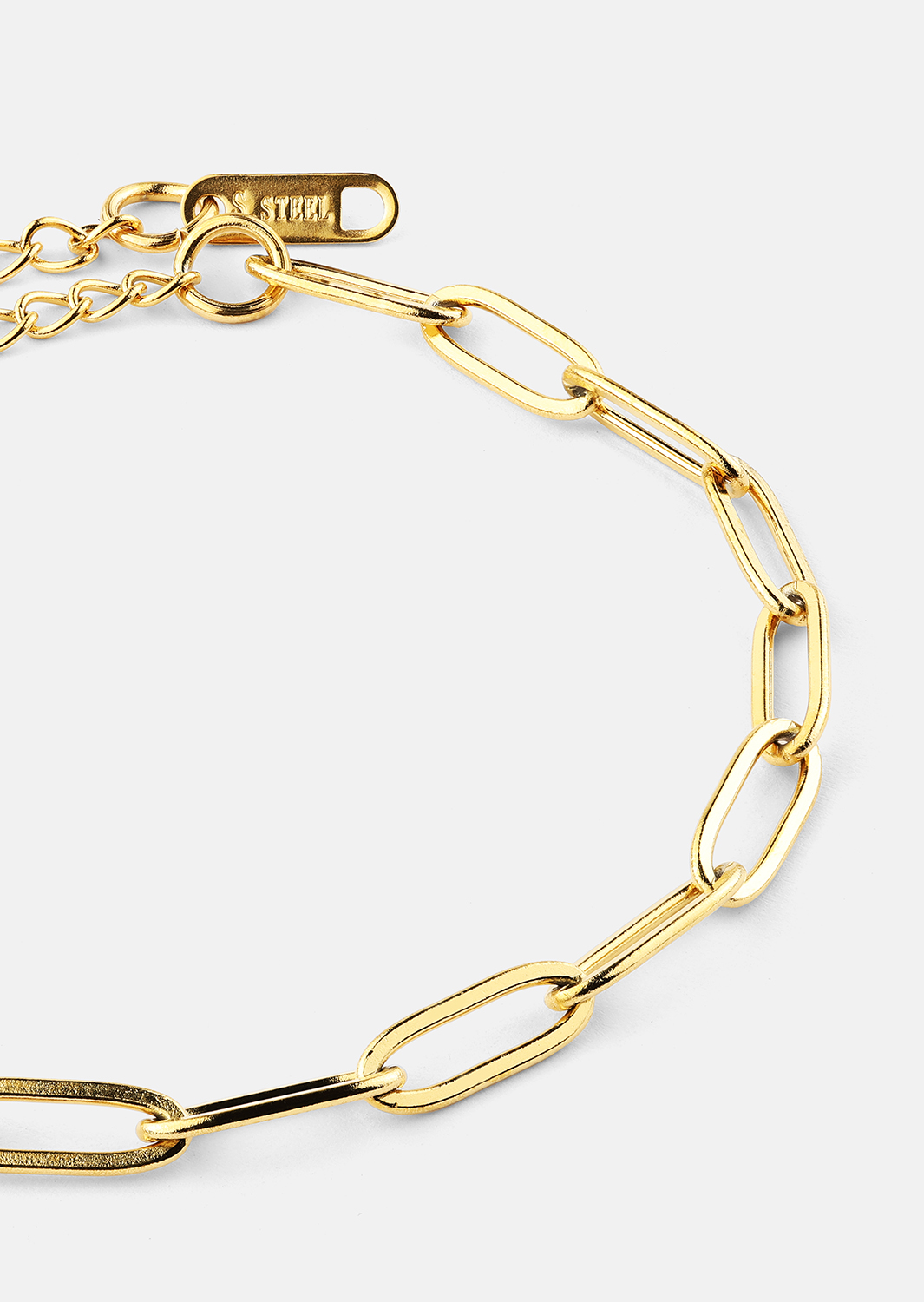 Luna Gold Chain Bracelet - 18k Chapada en oro