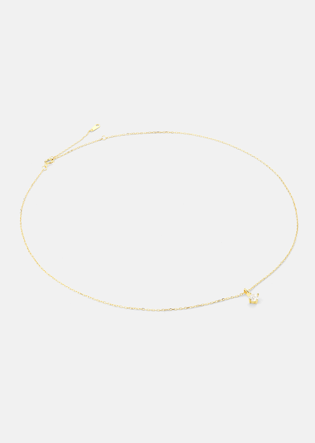 Collar Twilight Crystal- 18k Chapado en oro