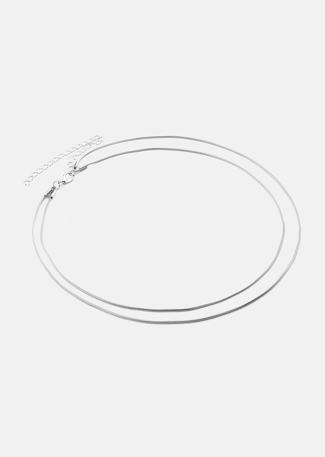 Collar Duo - Chapado en plata