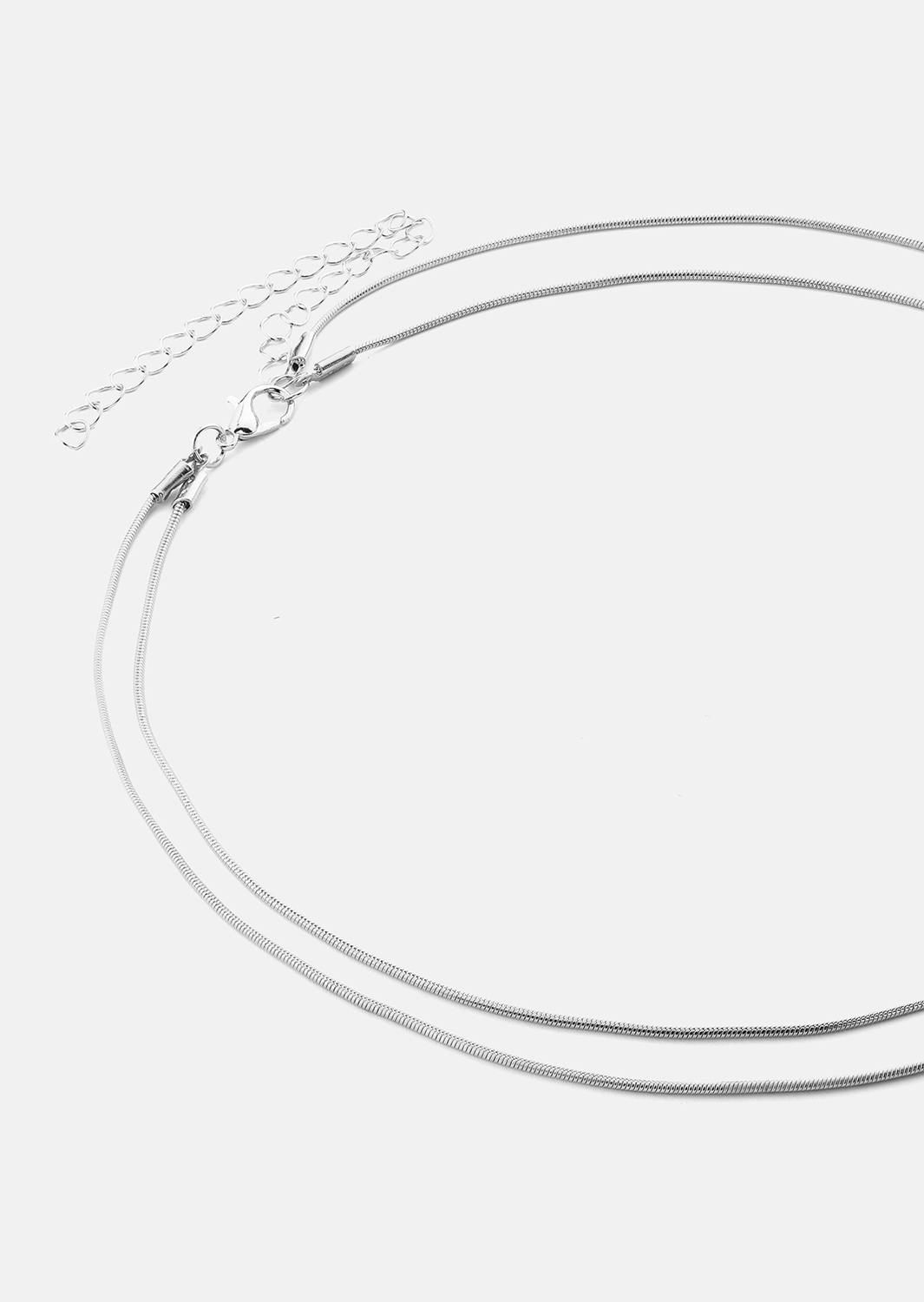 Collar Duo - Chapado en plata