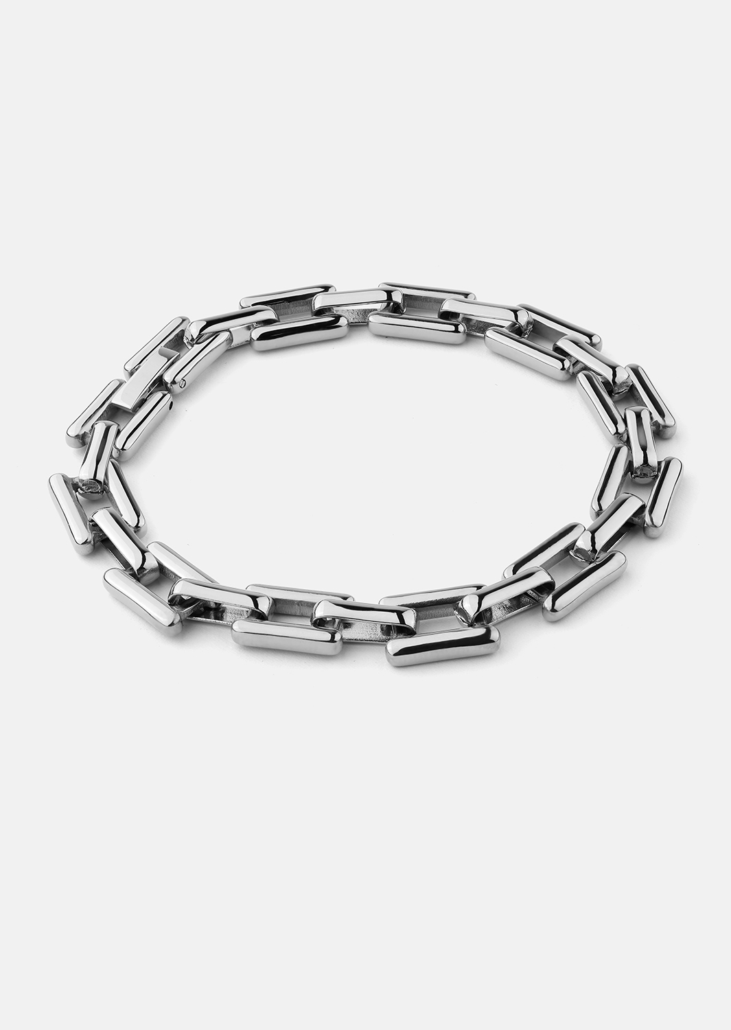 Pulsera Luxe Link - Chapada en plata