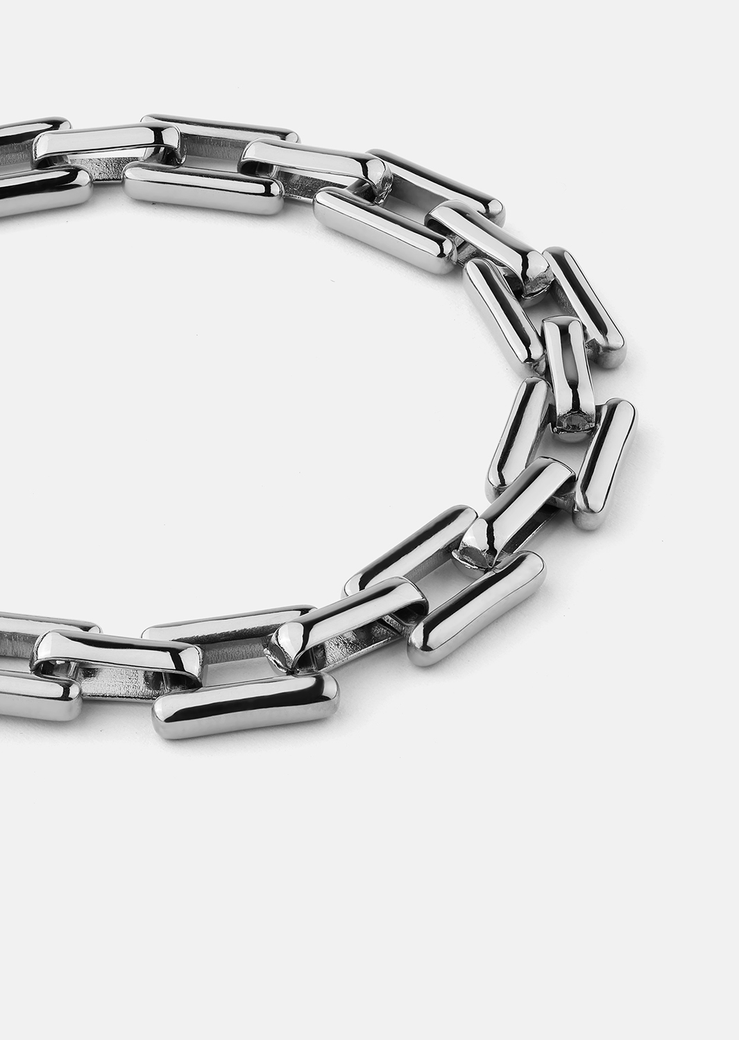 Pulsera Luxe Link - Chapada en plata
