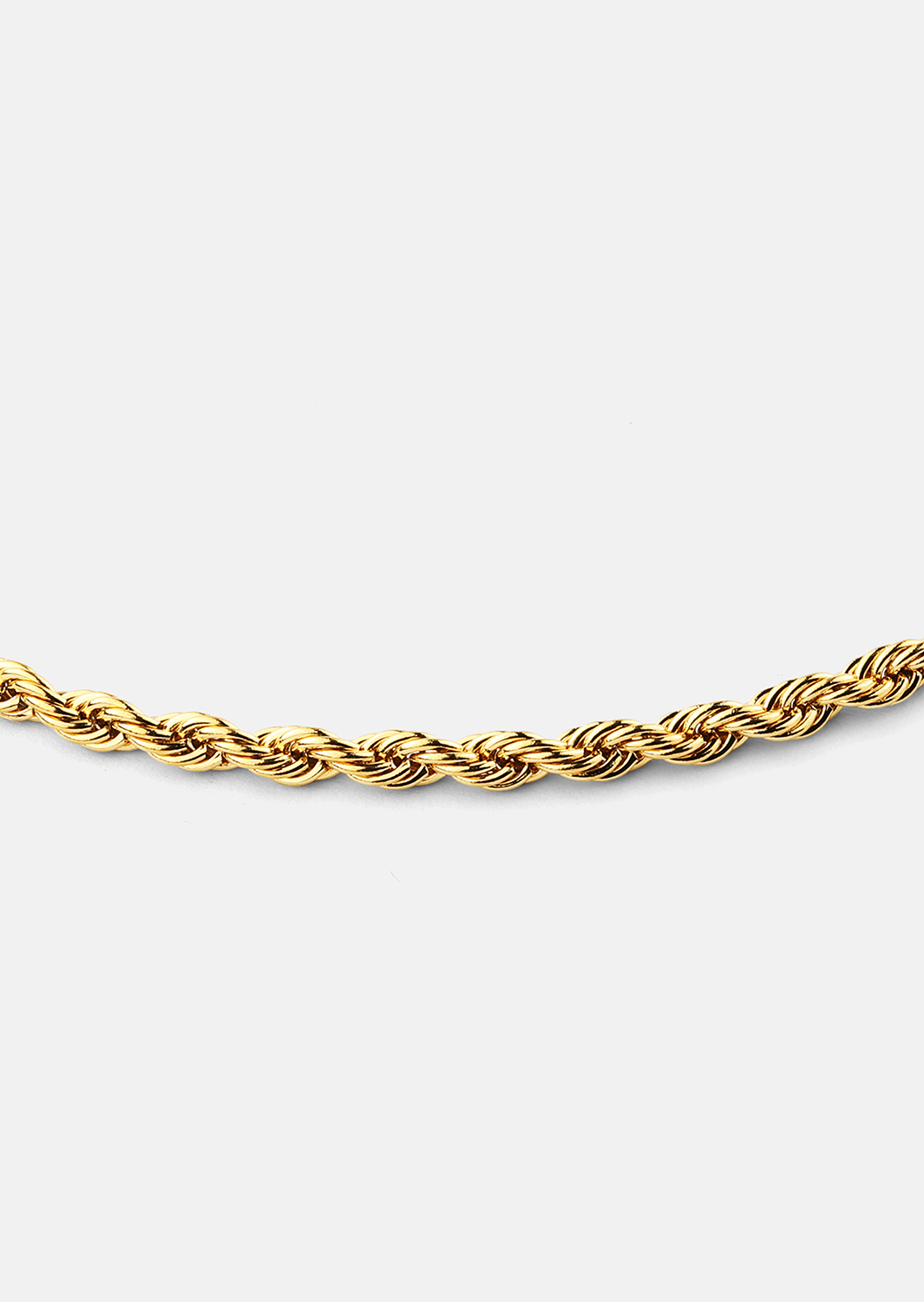 Pulsera Rope – 18k Chapada en oro