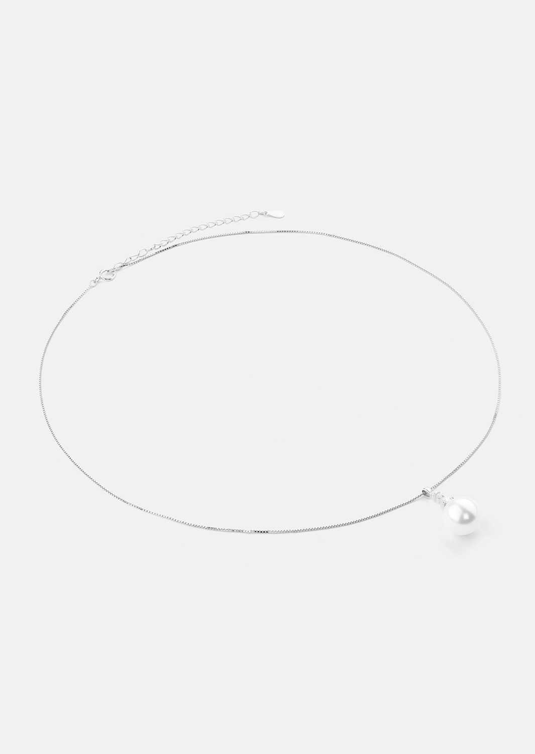 Collar Isla Pearl- Chapado en plata