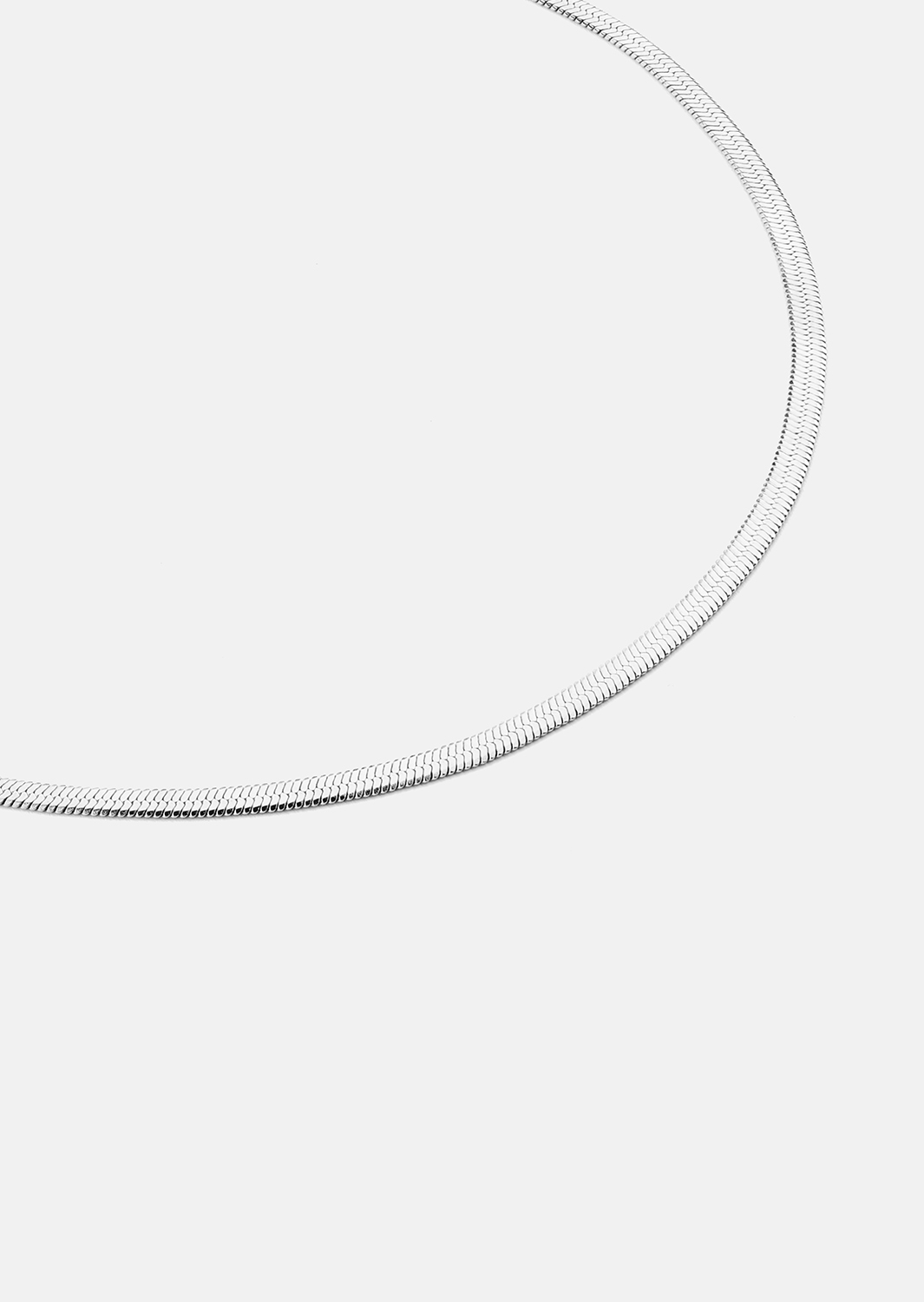Collar Classic Link – Chapada en Plata