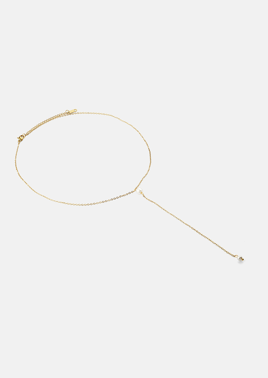 Collar Ocean Thread - 18k Chapado en oro