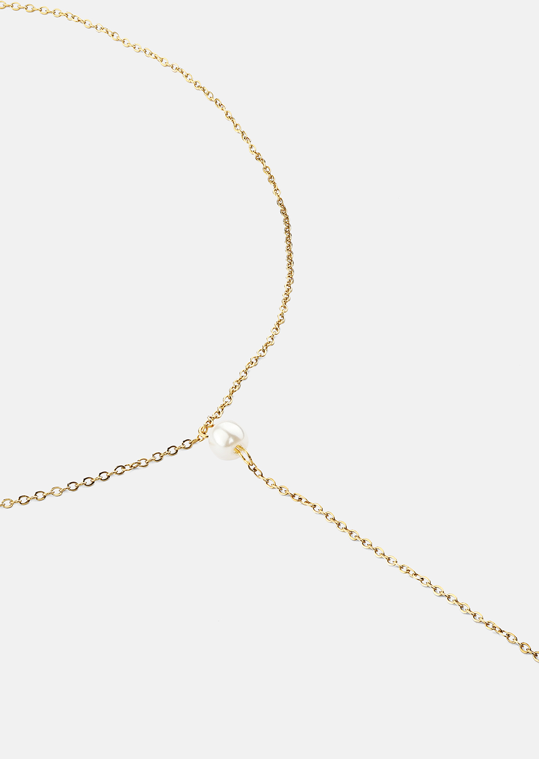Collar Ocean Thread - 18k Chapado en oro