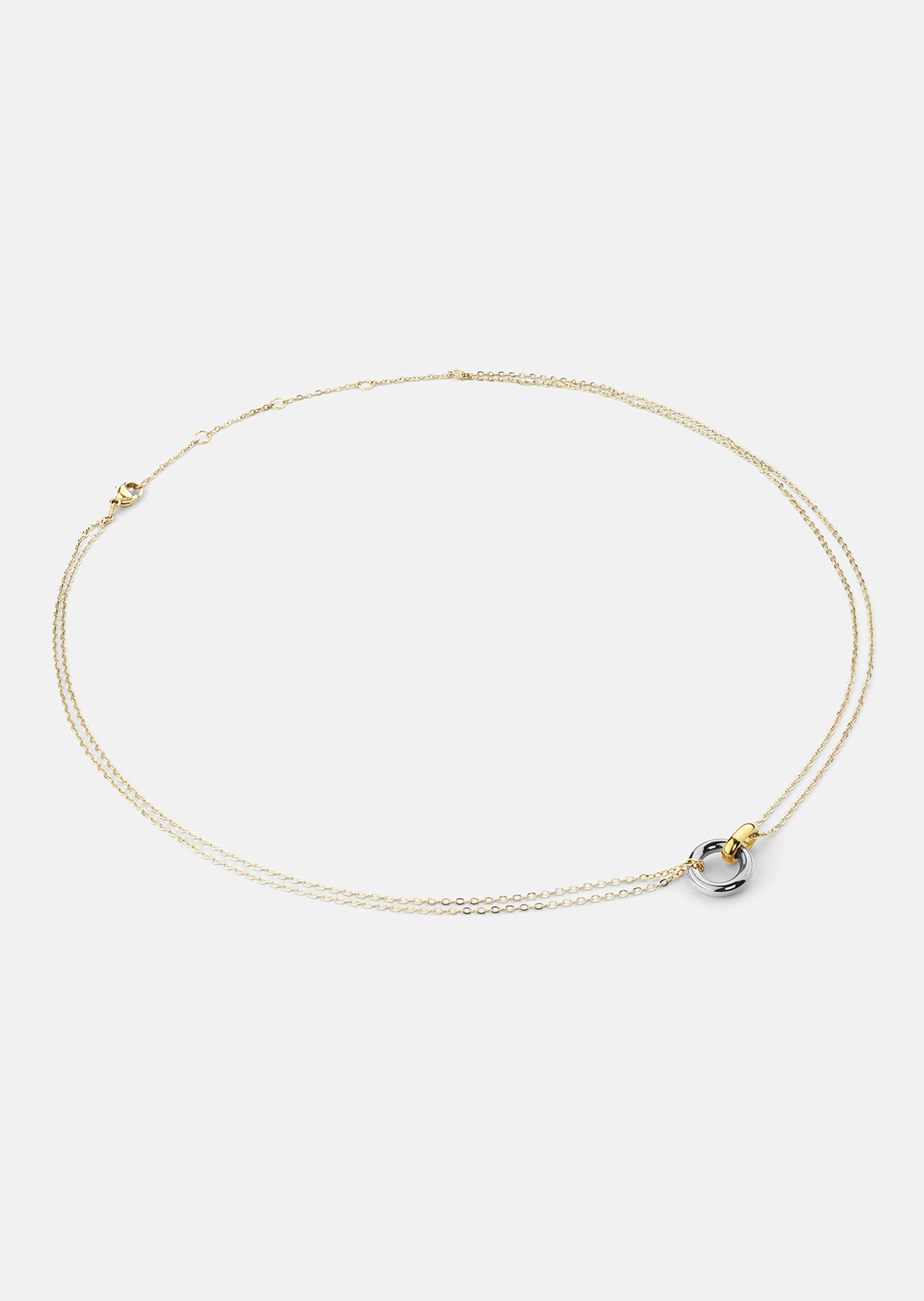 Collar Orbit – Chapado en plata