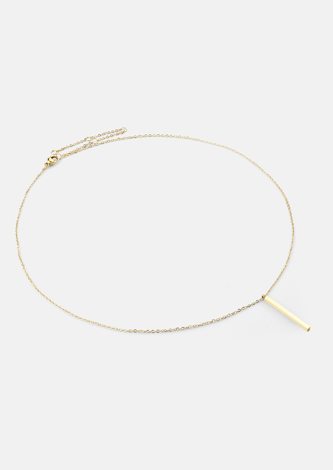 Collar Line – 18k Chapado en oro