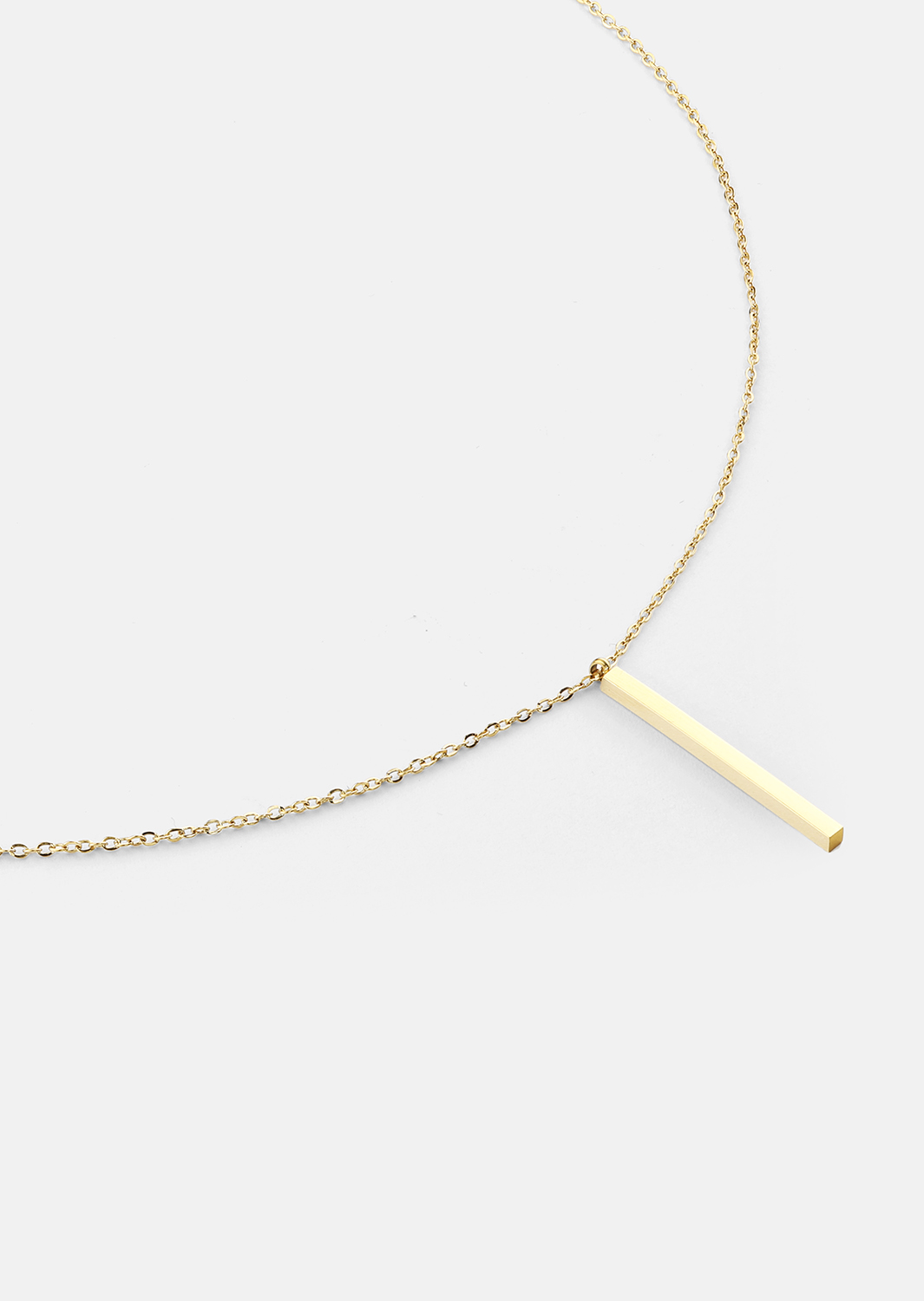Collar Line – 18k Chapado en oro