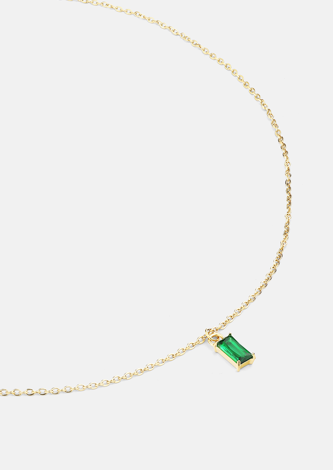 Collar Emeraldis - 18k Chapado en oro