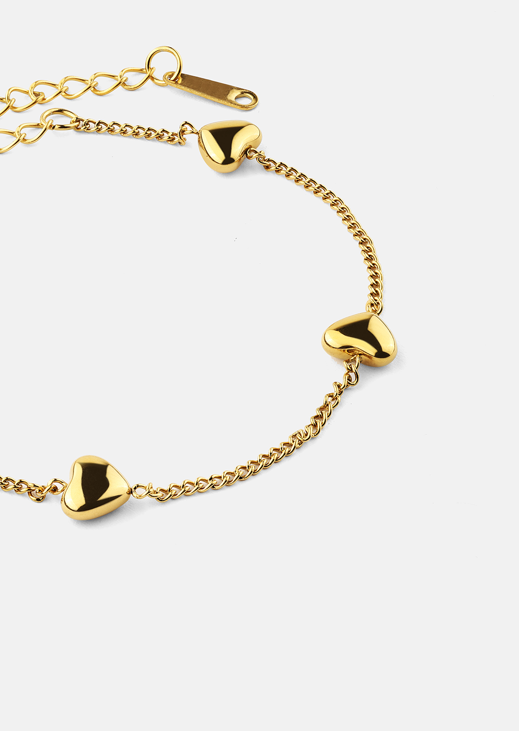 Pulsera Links of Love - 18k Chapada en oro