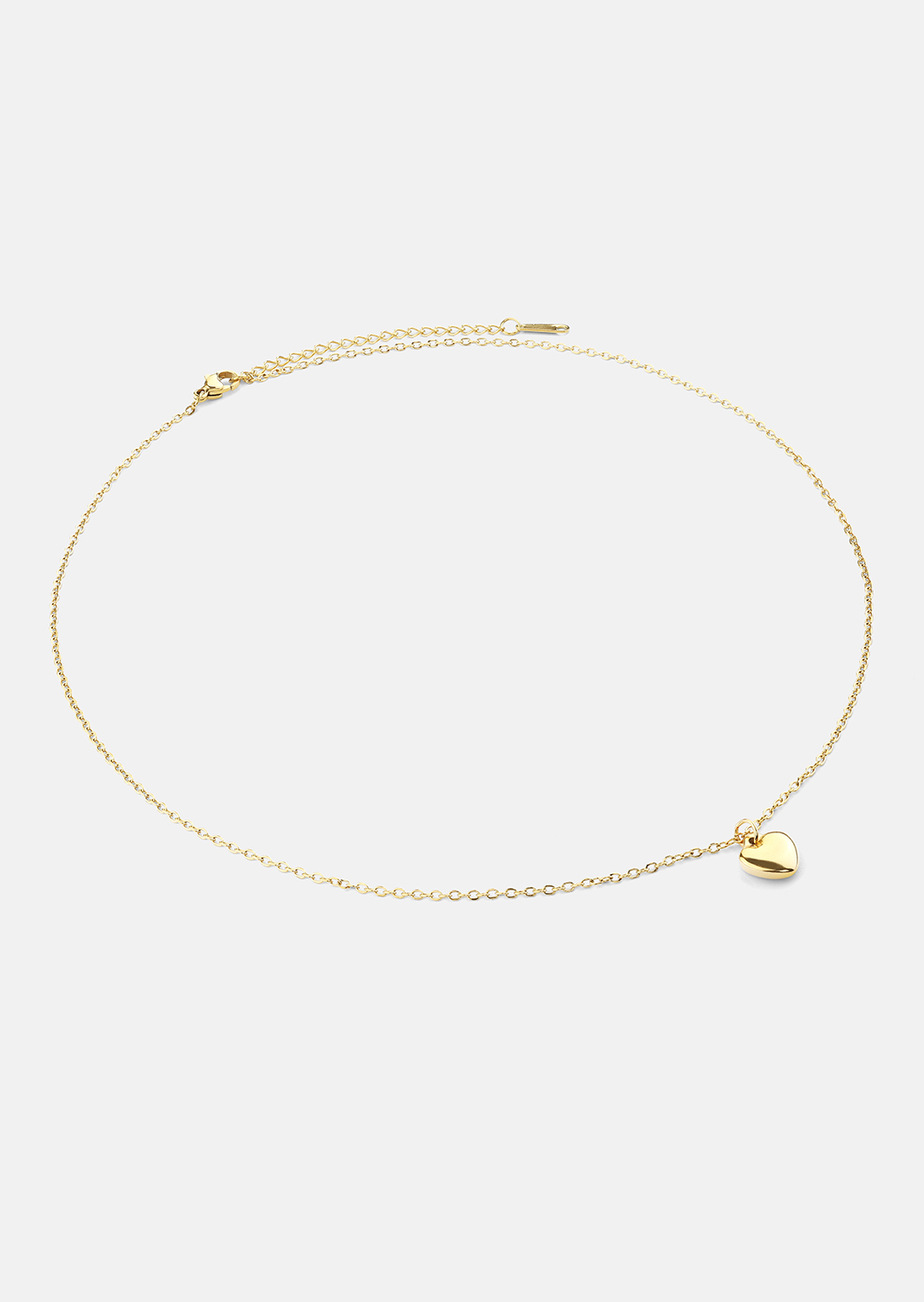 Collar Heartbeat - 18k Chapado en oro