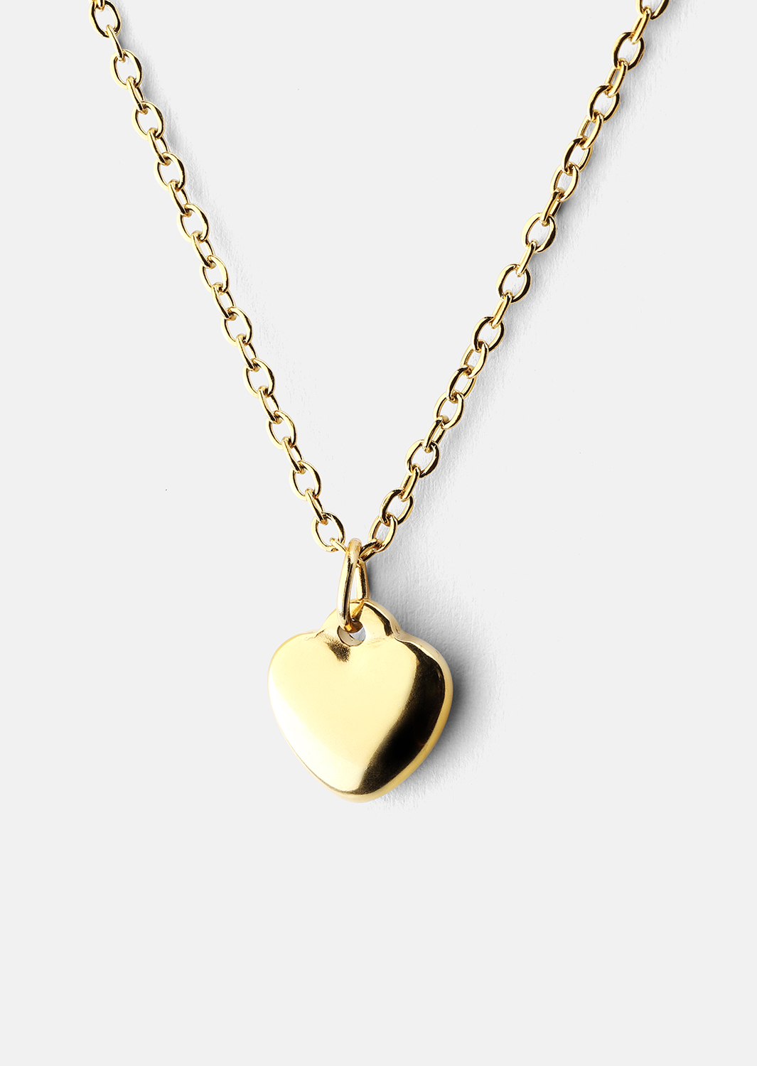 Collar Heartbeat - 18k Chapado en oro