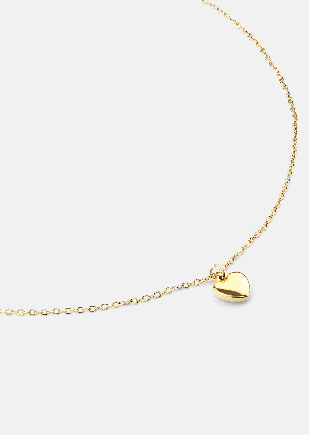 Collar Heartbeat - 18k Chapado en oro