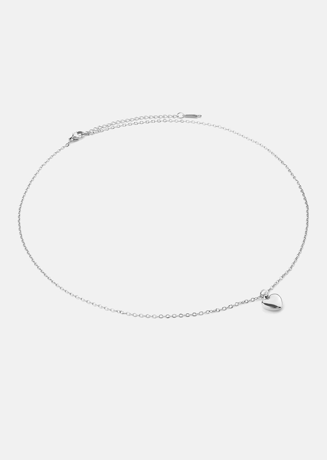 Collar Heartbeat - Chapado en plata