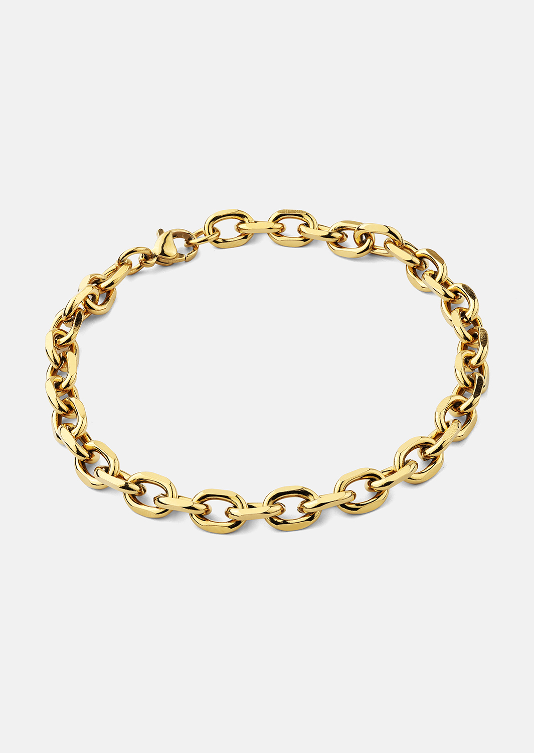 Pulsera Solid – 18k Chapada en oro