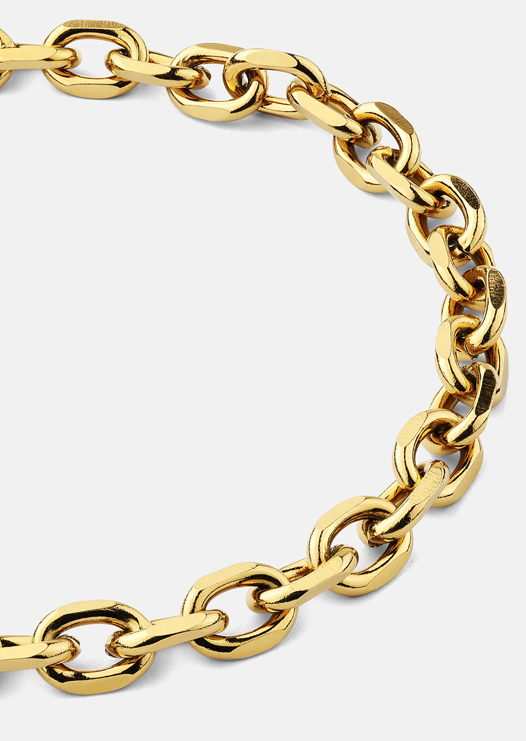 Pulsera Solid – 18k Chapada en oro