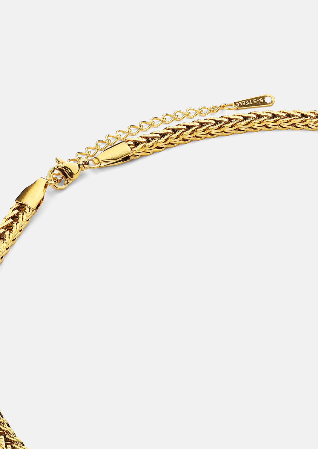 Collar Ember Braid – 18k Chapado en oro