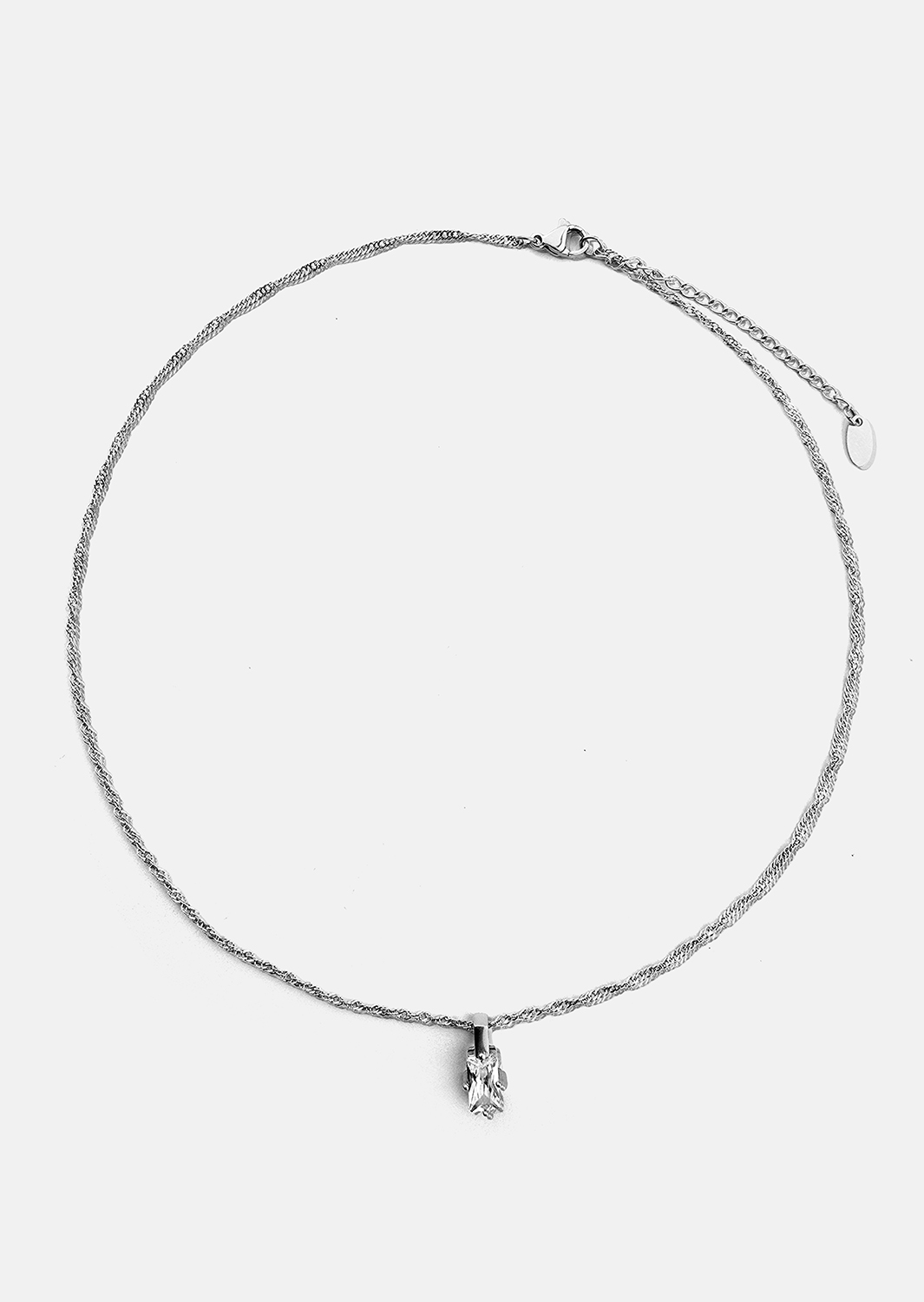 Gleam Collar – Chapado en plata