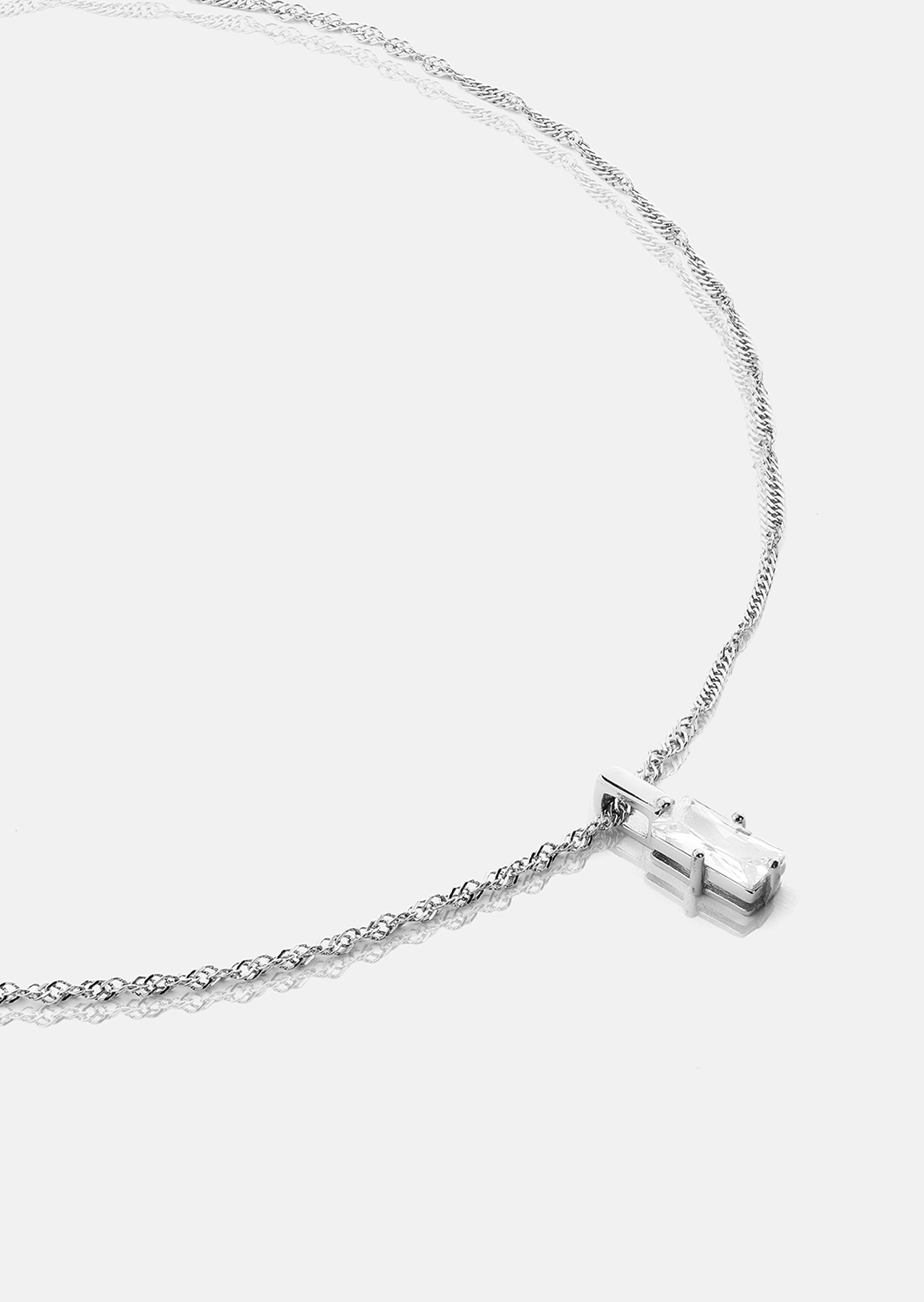 Gleam Collar – Chapado en plata