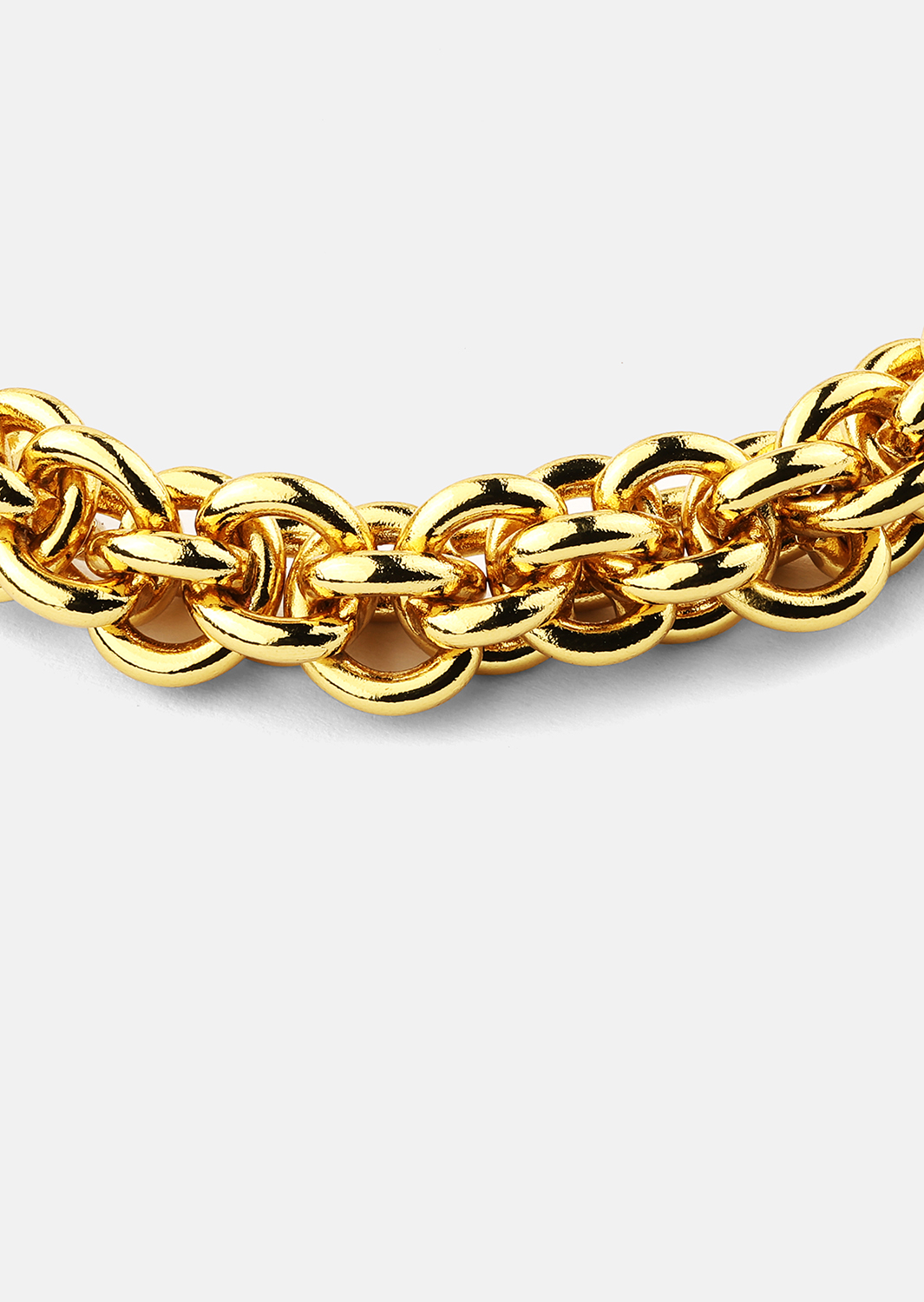 Pulsera Royal Braid - 18k Chapada en oro