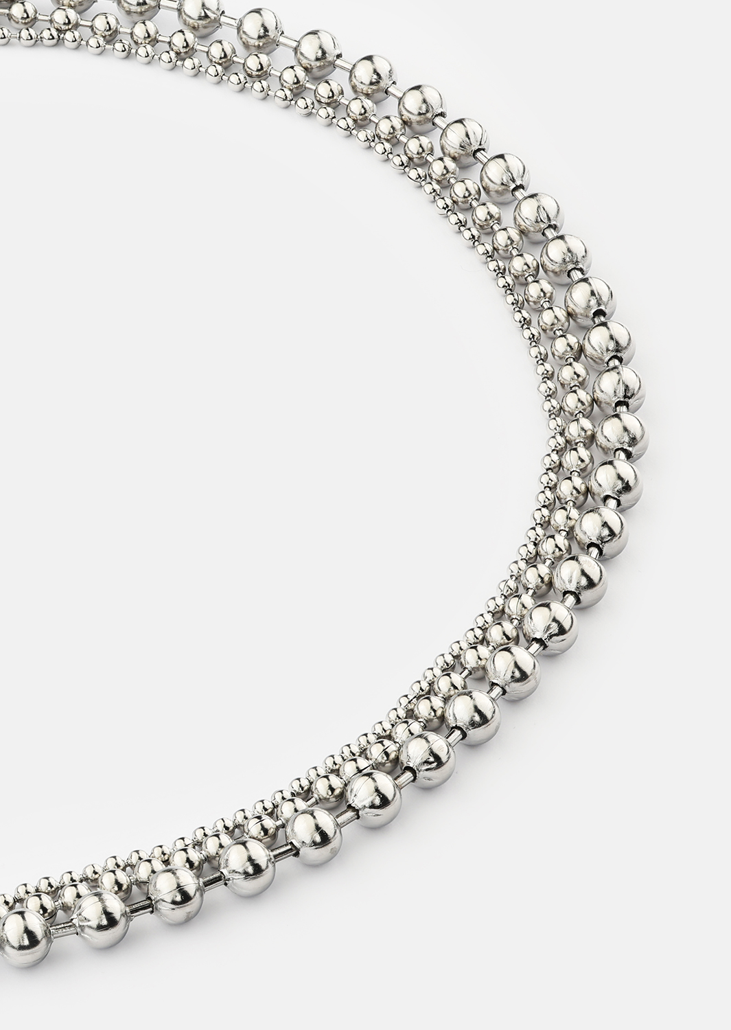 Collar Layered Shine – Chapado en plata