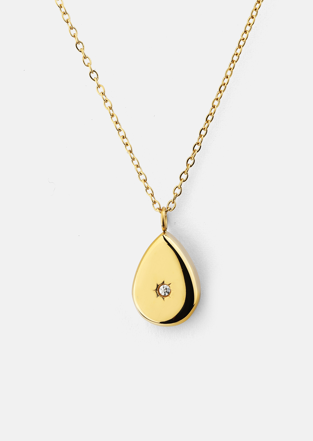 Collar Aurora Drop - 18k Chapado en oro