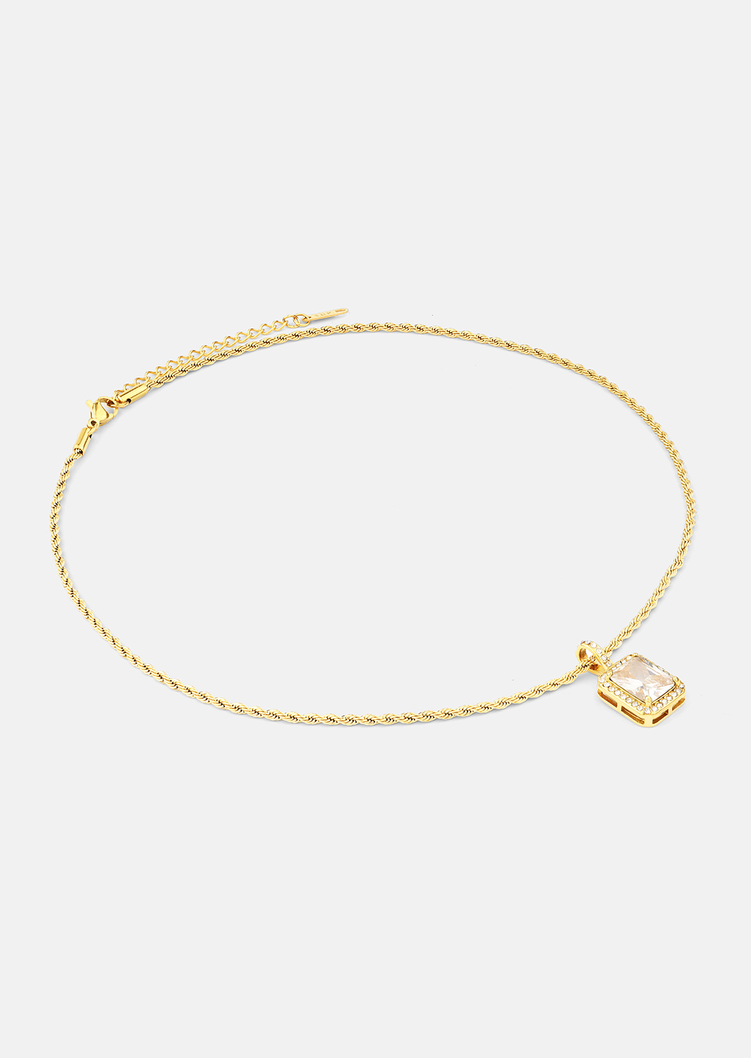 Collar White Luxus - 18k Chapado en oro