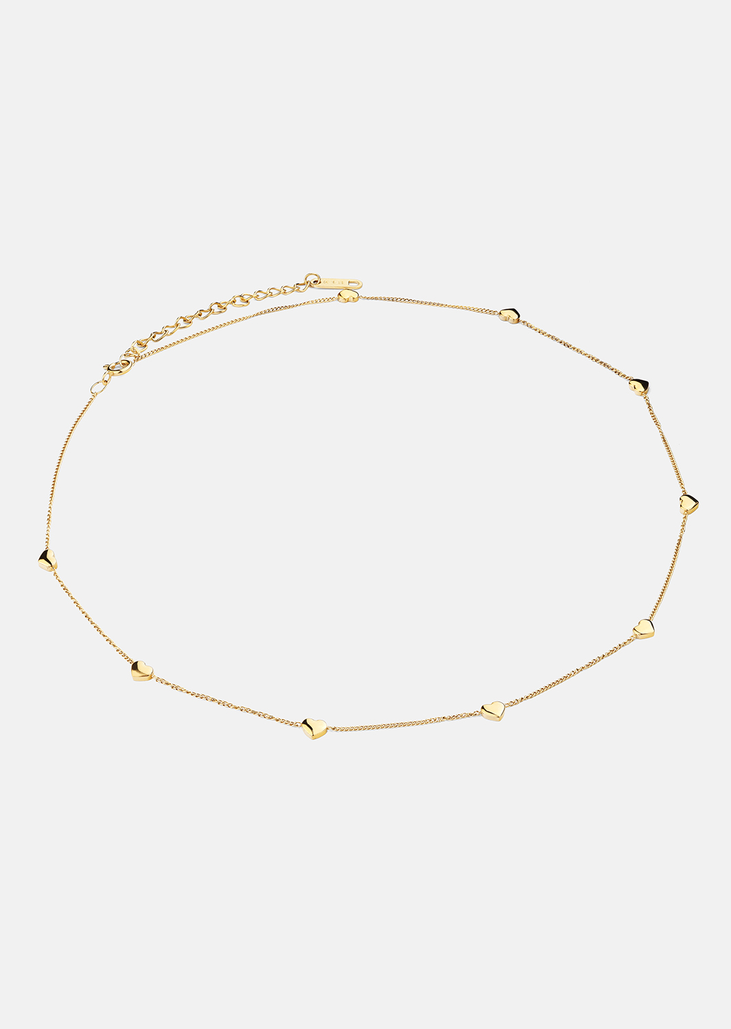 Collar Golden Hearts - 18k Chapado en oro