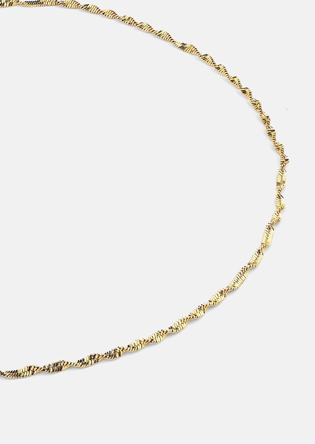 Collar Twistad – 18k Chapado en oro