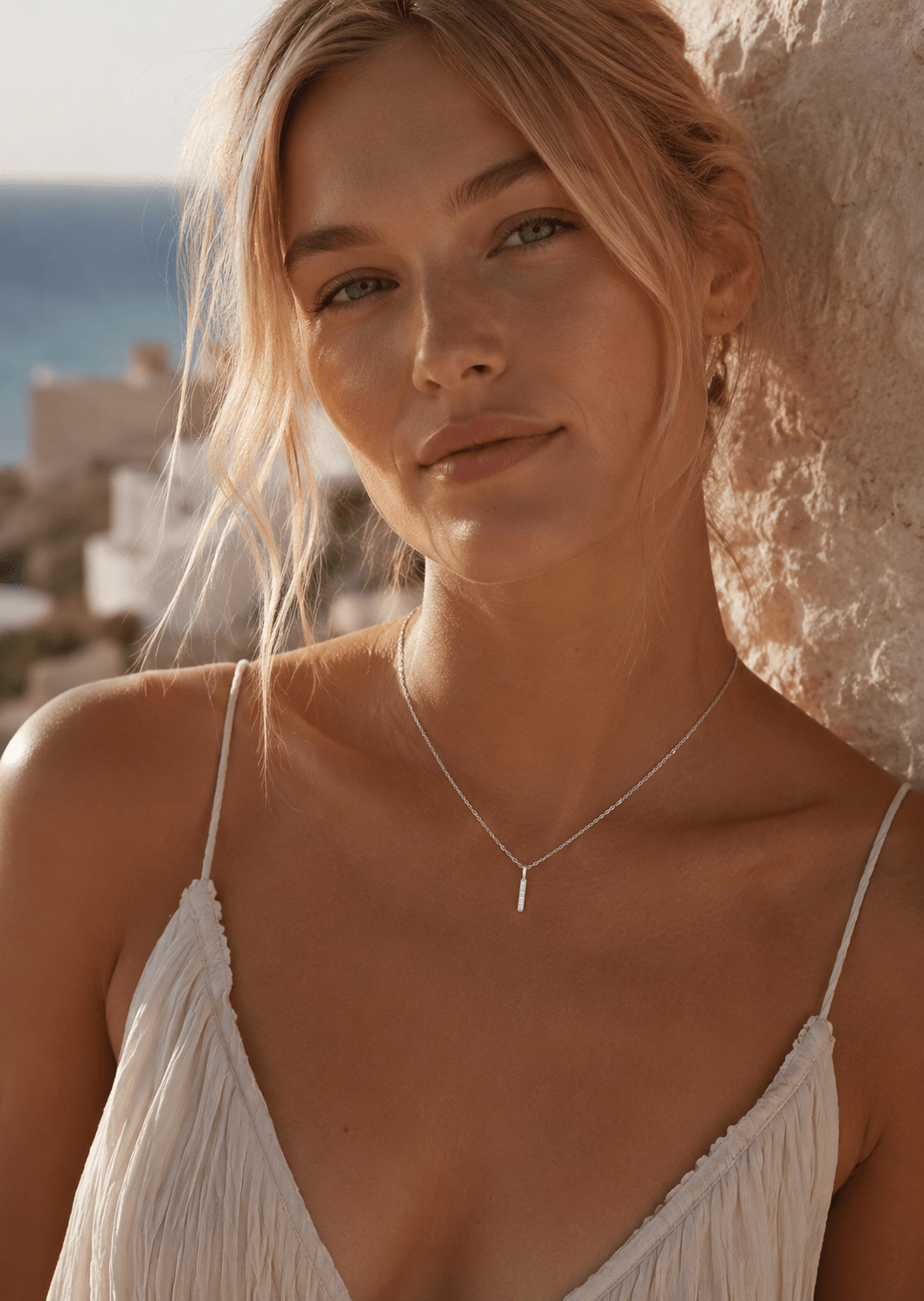 Collar Lumière - Chapado en plata