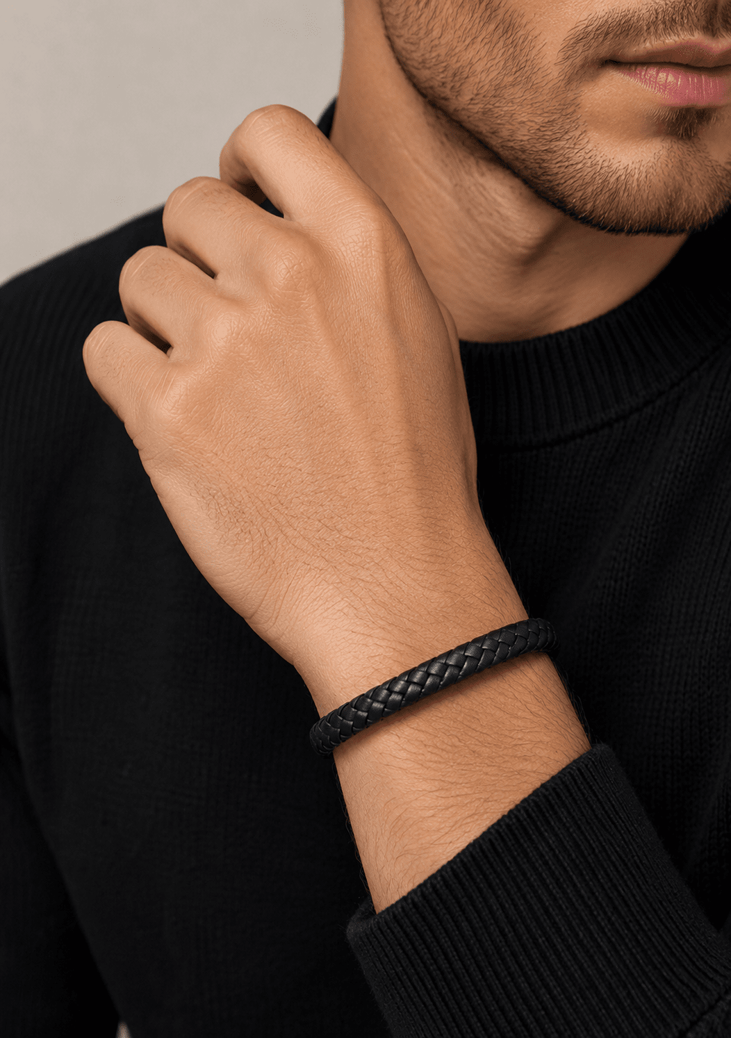 Pulsera de cuero Forge Echo