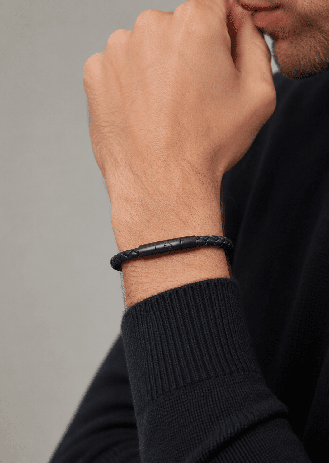 Pulsera de cuero Maverick Forge