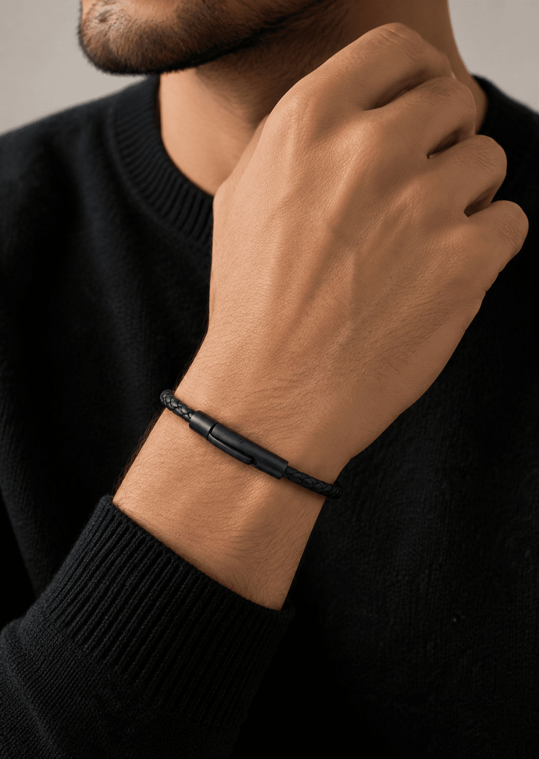 Pulsera de cuero Cinder Loop