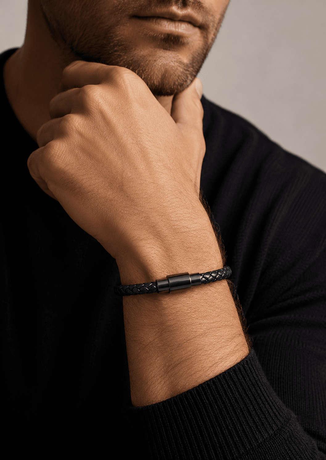 Pulsera de cuero Silvan Edge