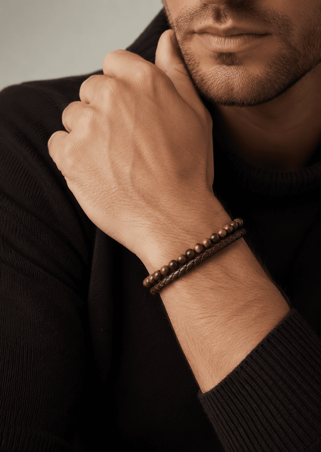 Pulsera de cuero Terra Bond