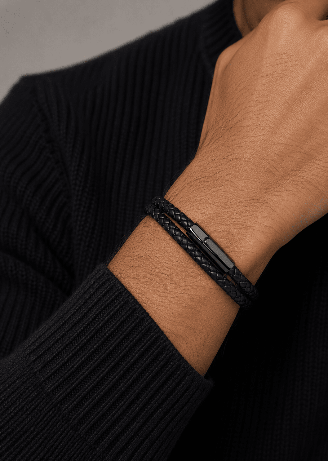 Pulsera de cuero Titan Whisper