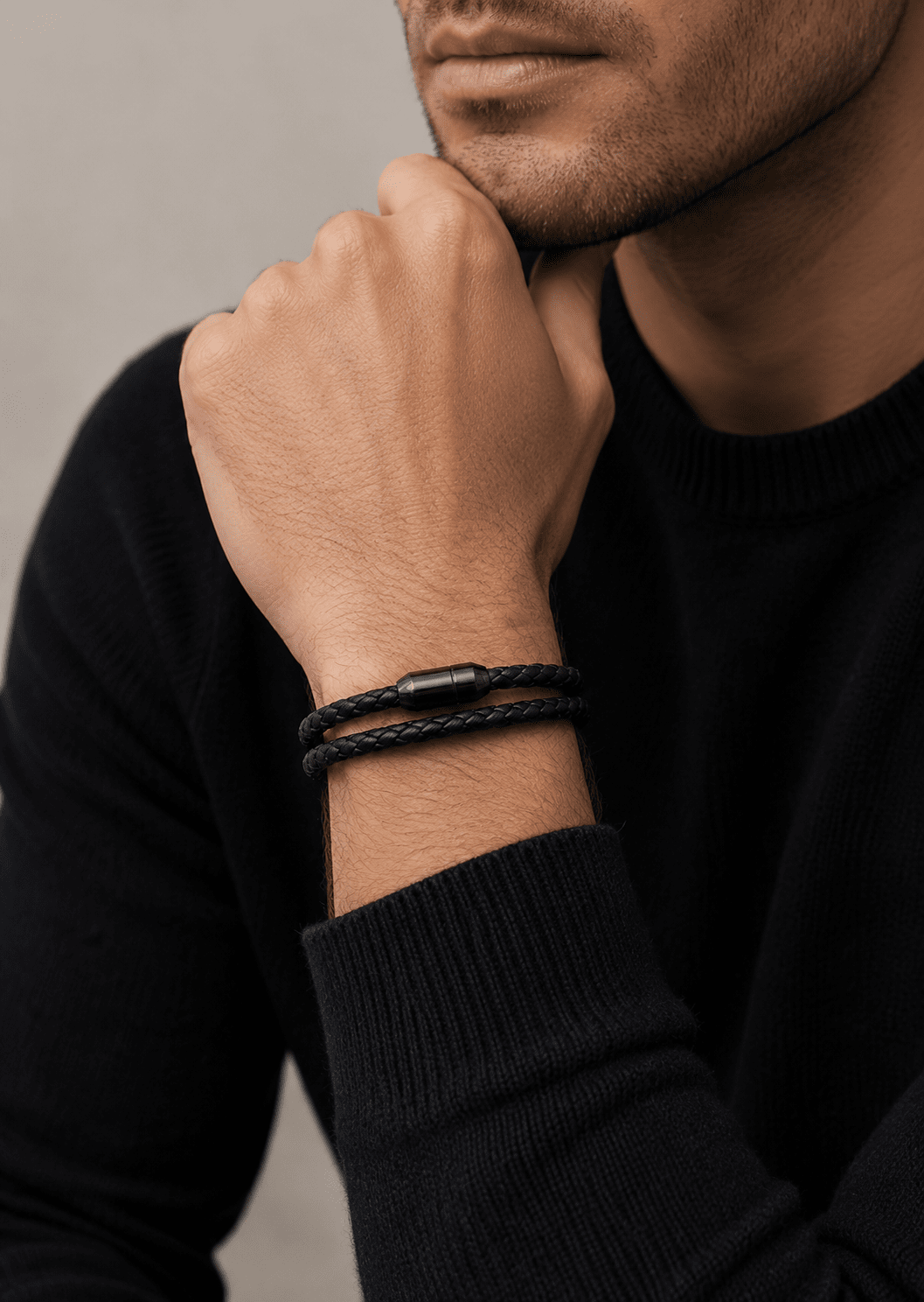 Pulsera de cuero Vanguard Thread