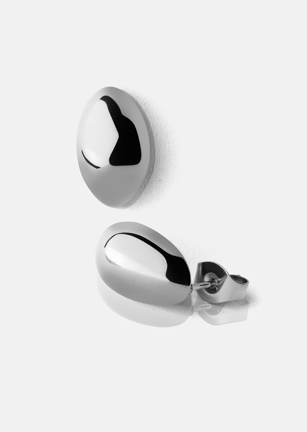 Pendiente Chic Hoops - Chapado en plata