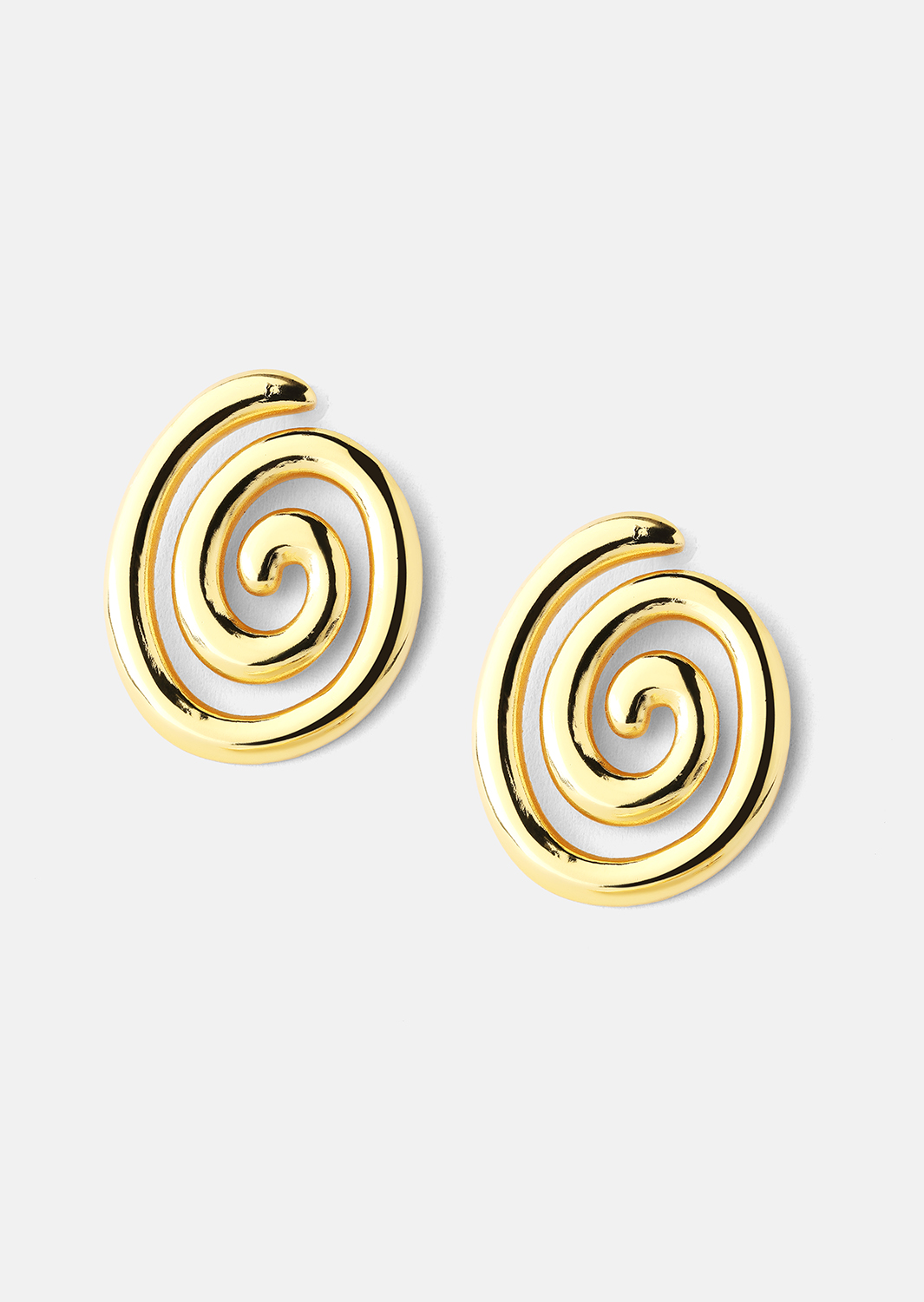 Resin Pendiente - 18k Chapado en oro