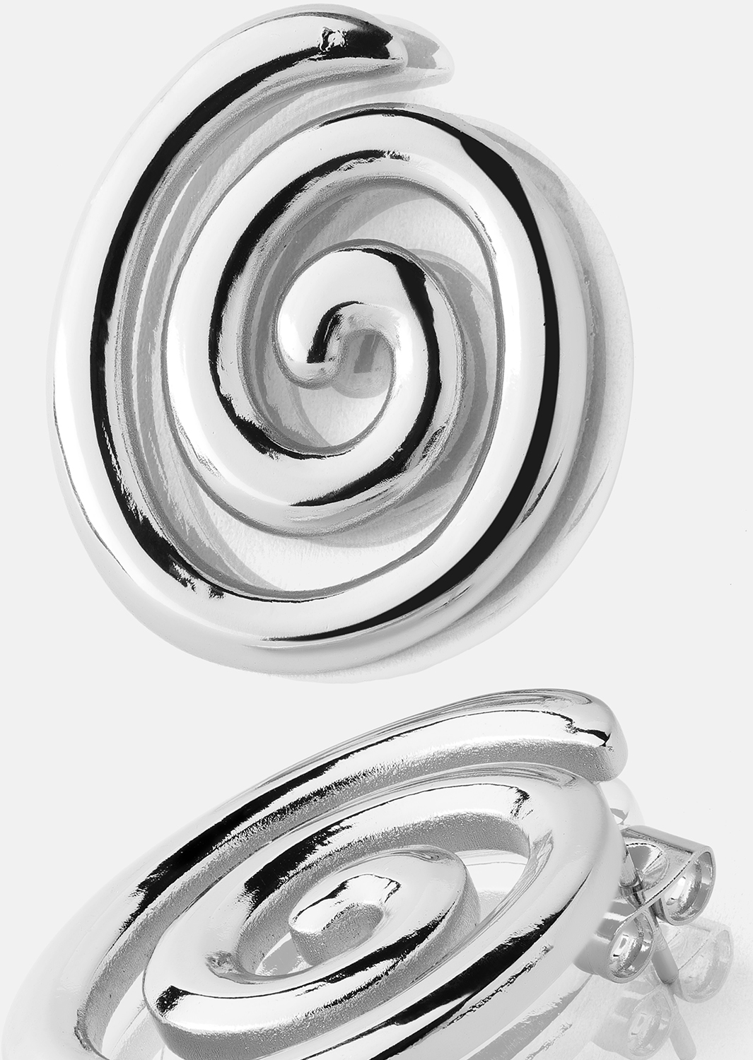 Resin Pendiente - Chapado en plata
