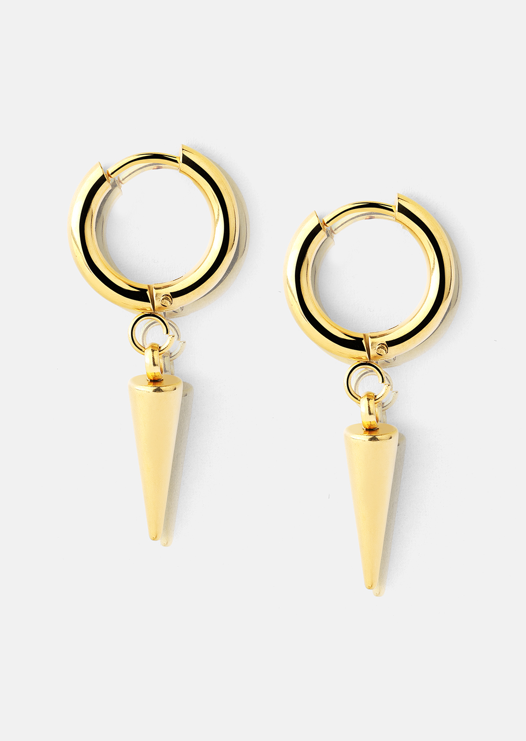 Pendiente Spike – 18k Chapado en oro