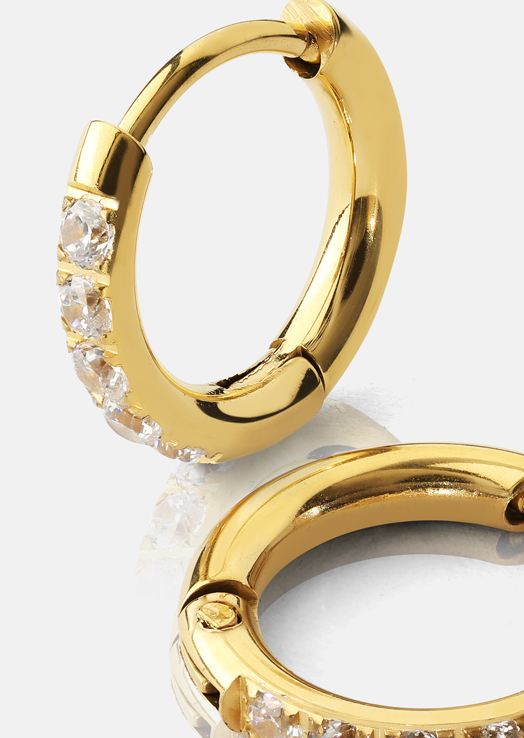 Pendiente Sparklingers - 18k Chapado en oro