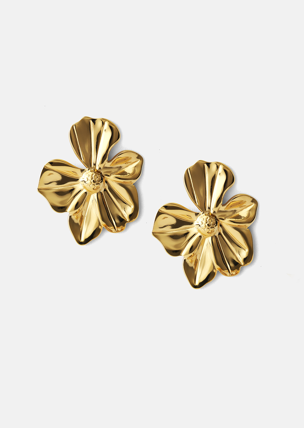 Florina Pendientes - 18k Chapados en oro