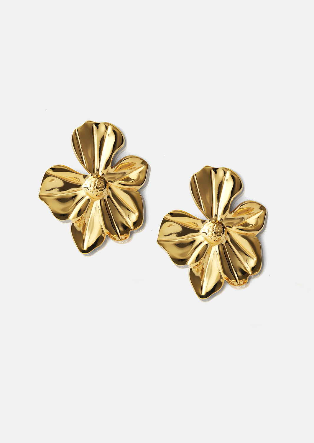 Florina Pendientes - 18k Chapados en oro