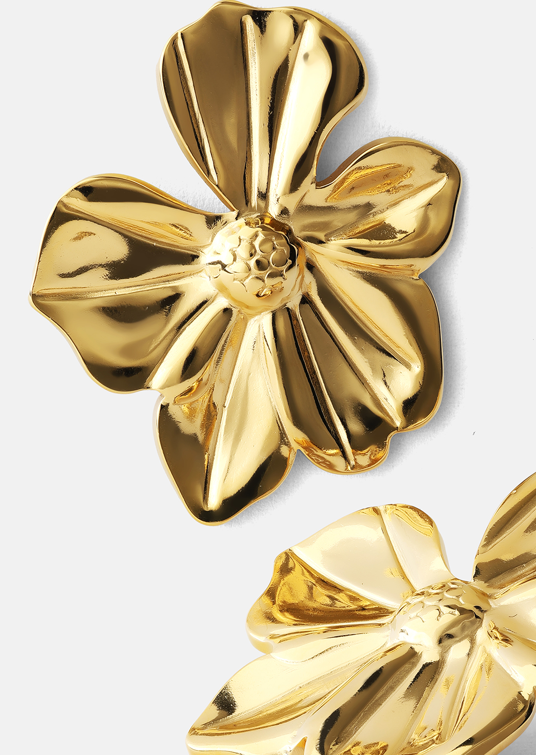Florina Pendientes - 18k Chapados en oro