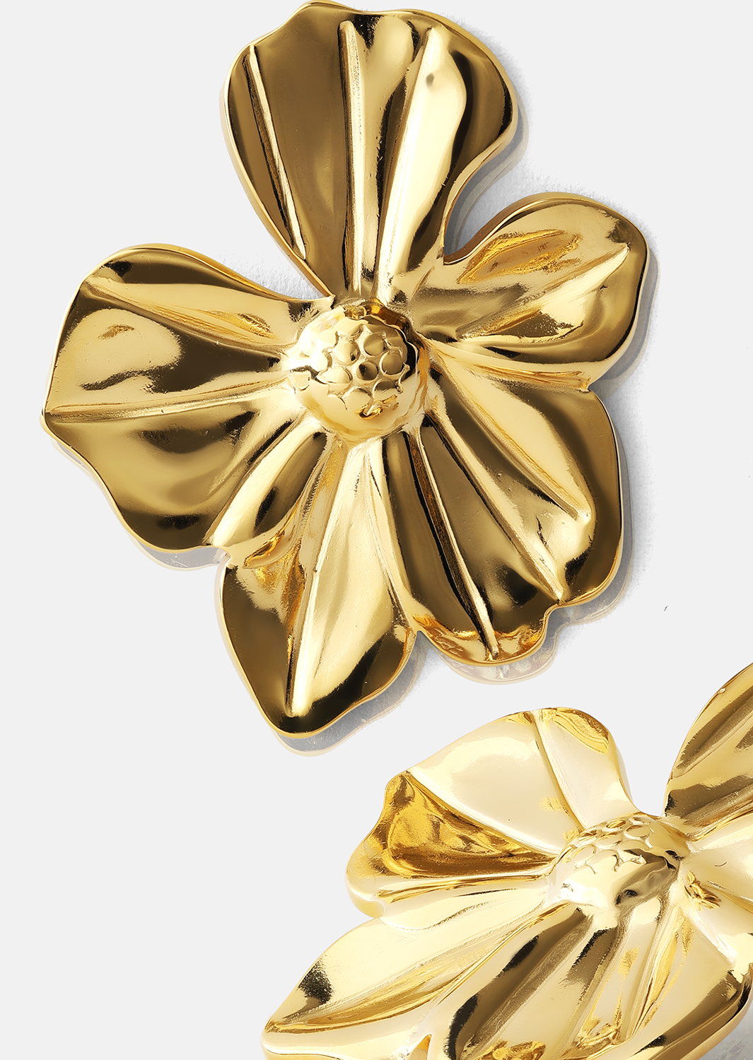 Florina Pendientes - 18k Chapados en oro